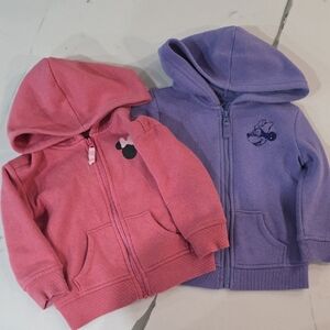 Kids' Pink and Purple Hoodies